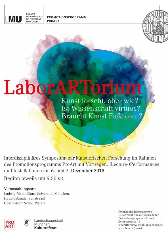 plakat laborartorium groß