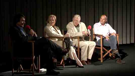 Eröffnungsveranstaltung im ARRI Kino - Werkstattgespräch mit Michael Ballhaus, Juliane Lorenz und Markus Kirsch, Moderation: Gert Scobel Eröffnungsveranstaltung im ARRI Kino - Werkstattgespräch mit Michael Ballhaus, Juliane Lorenz und Markus Kirsch, Moderation: Gert Scobel