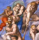 Michelangelo, Das Jüngste Gericht, Sixtinische Kapelle, 1535-1541