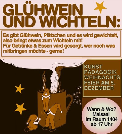 Weihnachsfeier_FachschaftKunst